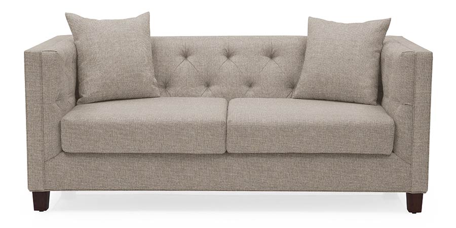Royal Fabric Sofa 3Seater (Light Grey)